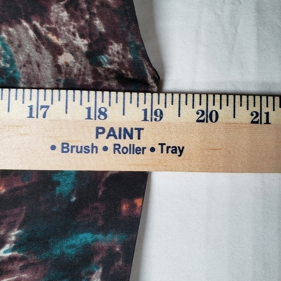 Talbot's Brown Multicolored Sleeveless Shirt Sz 8 - Picture 7 of 8